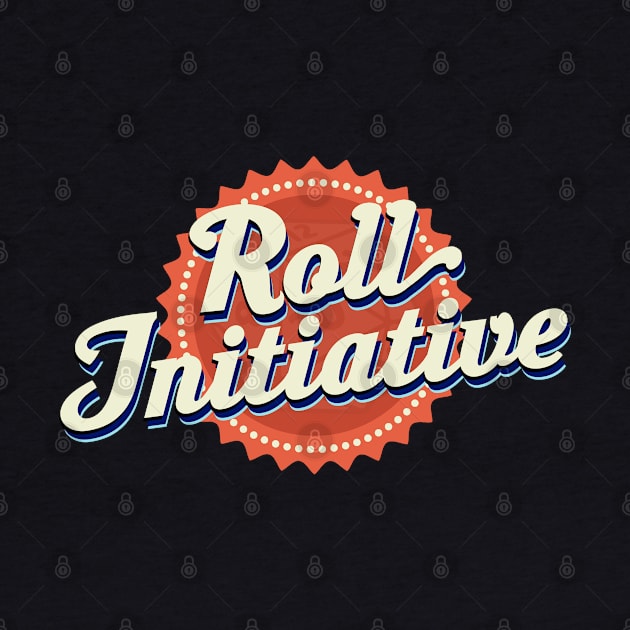 Retro Roll Initiative by camorganart